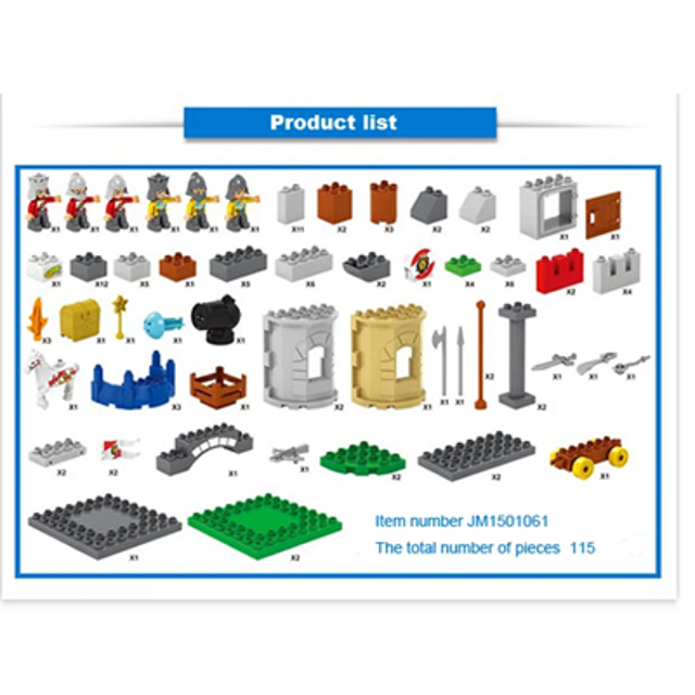 لگو دوپلو قلعه رنگی ۵۲۶۲