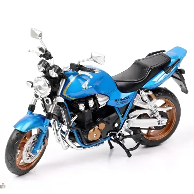 ماکت موتور هوندا cb1300 در سه رنگ آبی و قرمز و سفید