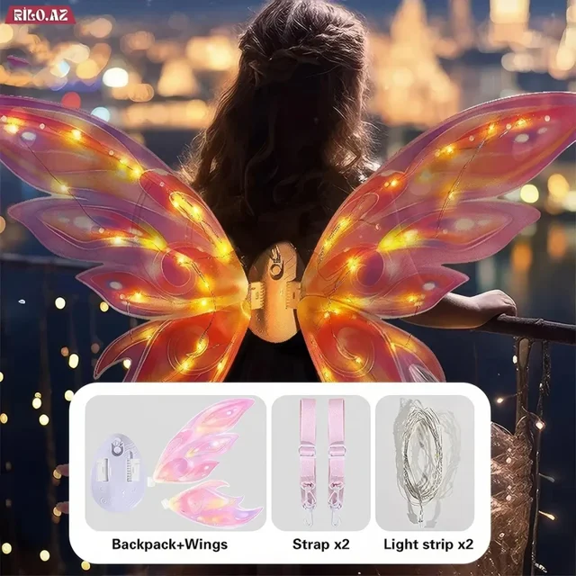 اسباب بازی بال پروانه(فرشته) چراغدار موزیکال